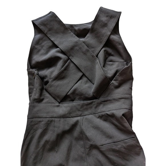 NWOT COS Wool Wide Leg Cross Back Jumpsuit Size 8 - Picture 8 of 16